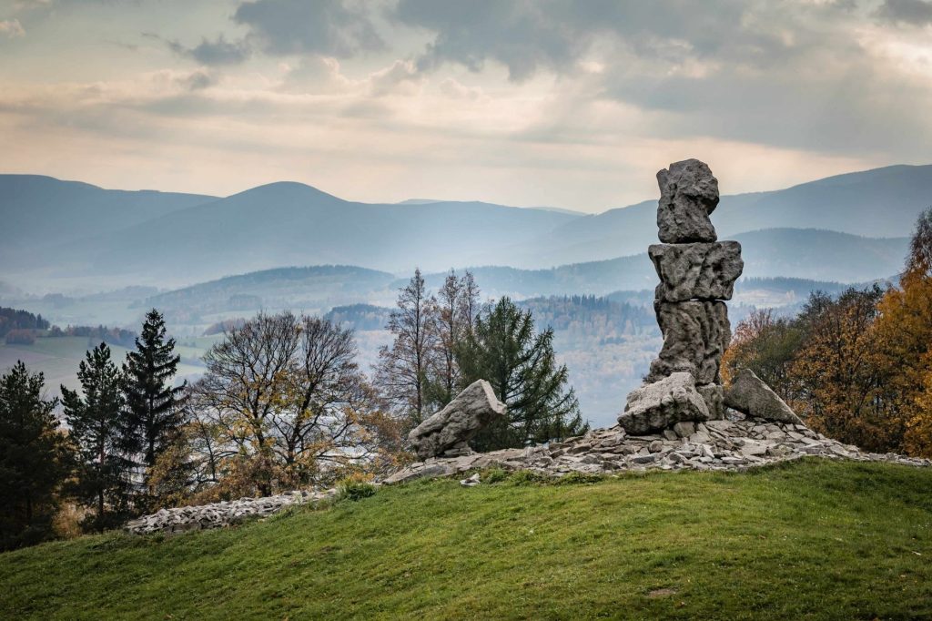 Výhled do jesenických hor